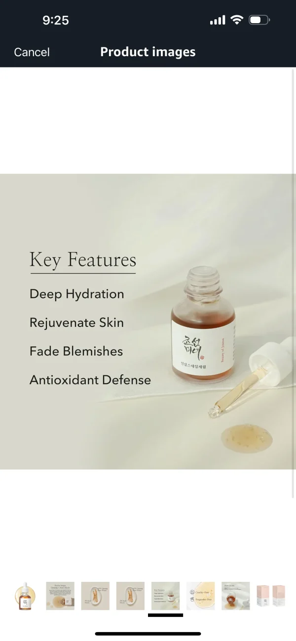 Beauty of Joseon Revive Snail Mucin Ginseng Serum