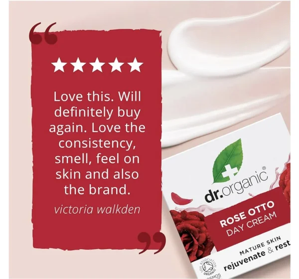 Dr. Organic Rose Otto Day Cream